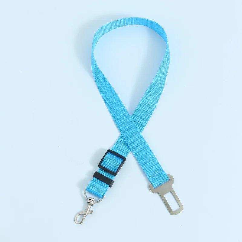 Pet Dog Cat Car Seat Dog Car Seat Belt Safety Protector Travel Pets Accessories Dog Leash Collar Breakaway Solid Car Harness